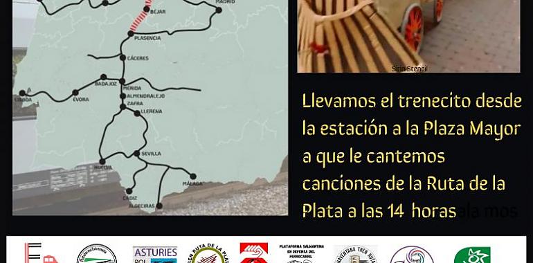 Movilización por la reapertura del tramo ferroviario Plasencia-Astorga: un clamor por el tren público y sostenible