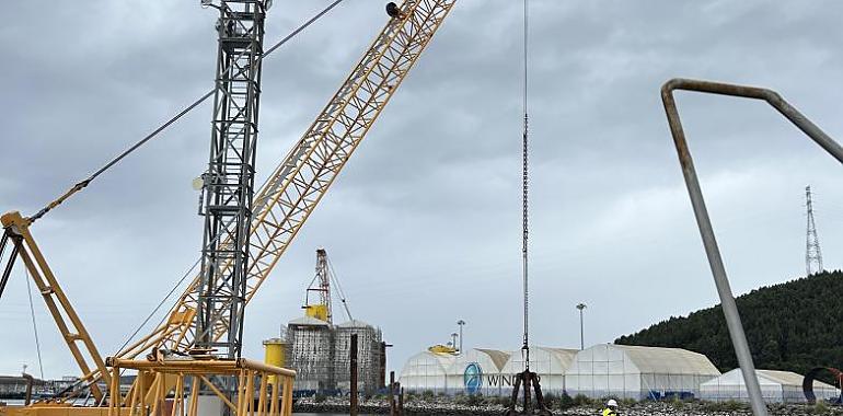 Avanzan a toda máquina las obras de la nueva explanada portuaria en Avilés: un proyecto clave para el desarrollo logístico de Asturias