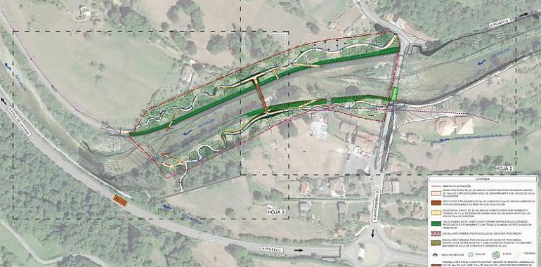 La Confederación Hidrográfica del Cantábrico impulsa la restauración ambiental del río Nalón con una inversión de 1,5 millones de euros