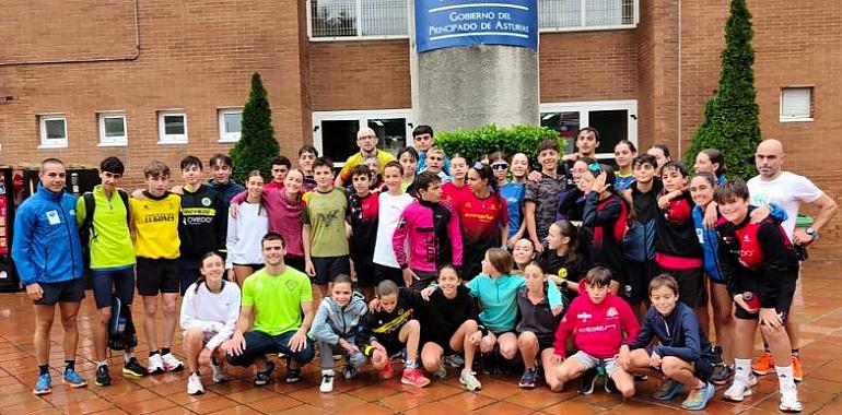 Éxito en el primer entrenamiento del Plan de Tecnificación Deportiva y Programa de Formación Escolar de Triatlón en Asturias