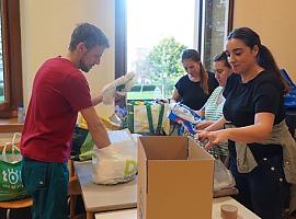 Oviedo finaliza la recogida de alimentos y material higiénico para los afectados por la DANA en la Comunidad Valenciana