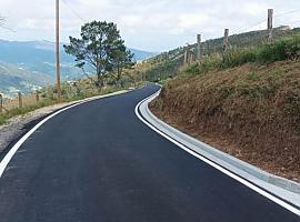 Mejora de la conectividad rural: Finalizan las obras del vial entre Eirías y el alto de Masenga en Villayón con una inversión de 220.000 euros