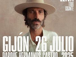 Leiva regresa a los escenarios con su esperado Tour Gigante 2025: Gijón, una de las paradas destacadas