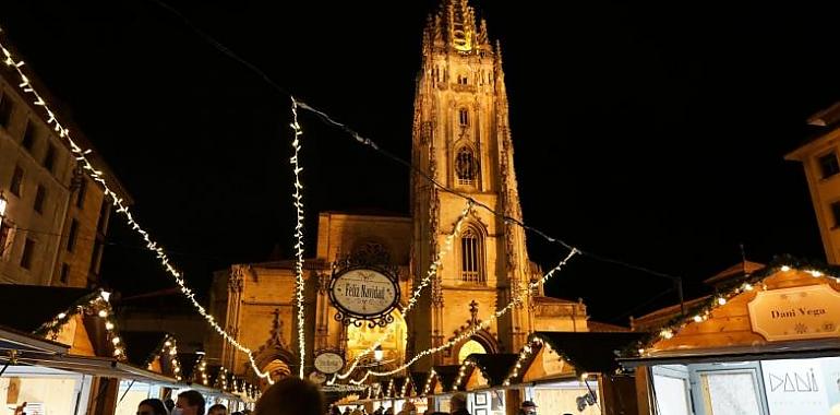  Oviedo inaugura el Mercado de Navidad: más de 100 casetas, actividades infantiles y espectáculos para dinamizar la ciudad