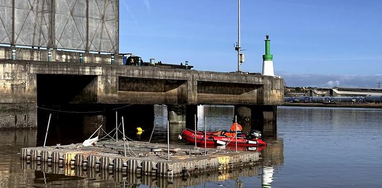 Avanzan las obras de mejora en el Muelle de Raíces Ampliación: un proyecto clave para el Puerto de Avilés