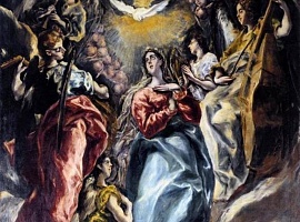 El Greco en Asturias: La obra maestra "La Anunciación de la Virgen" es declarada Bien de Interés Cultural