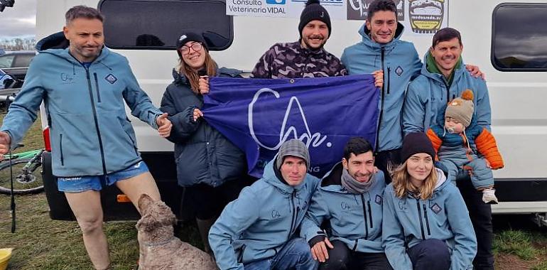 Asturias brilla en el Campeonato de España de Mushing Tierra en Atapuerca