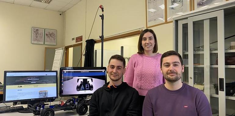 Tres estudiantes de la Universidad de Oviedo triunfan en una competición mundial de coches autónomos