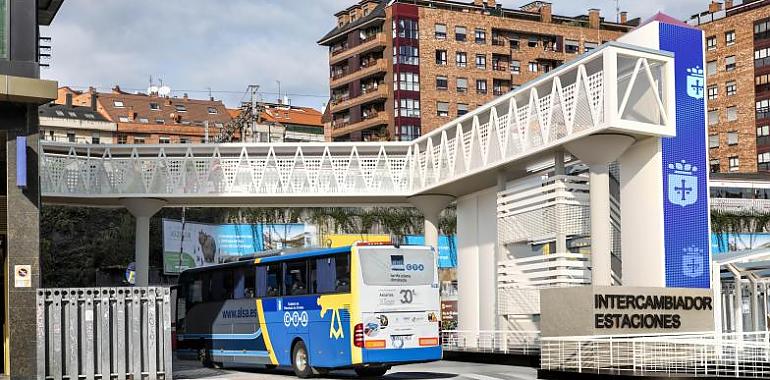 El Principado de Asturias pone cifras a una obra clave para la capital: una pasarela de 2,8 millones de euros que transformará la movilidad intermodal en Oviedo/Uviéu