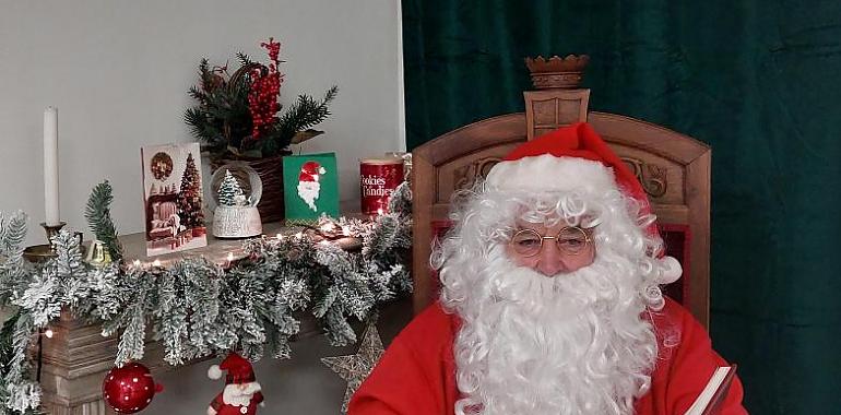 Villaviciosa acerca la magia de Papá Noel a los hogares con videollamadas personalizadas este fin de semana