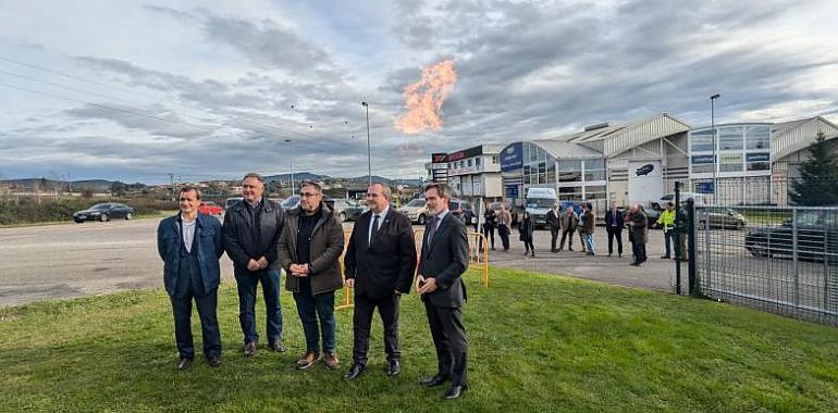 El Polígono de La Carrera en Siero estrena gas natural: un paso clave hacia la competitividad industrial