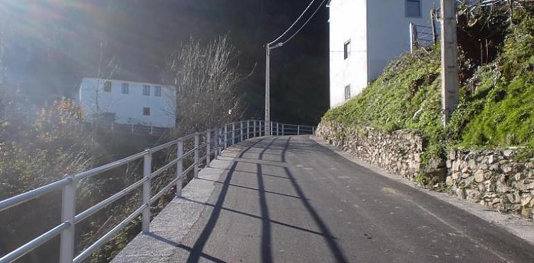  Refuerzo a la conexión rural: finalizadas las obras del acceso a Riegla de Cibea en Cangas del Narcea