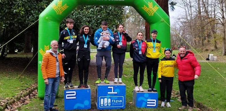 Lugones vibra con el Duatlón Cros: Alzaga y Rodríguez se coronan campeones de Asturias 2024