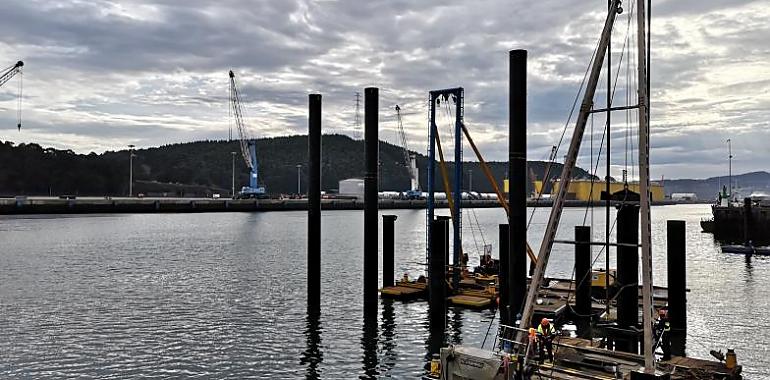 Avilés avanza en la construcción del nuevo foso de varada: un impulso clave para el mantenimiento de embarcaciones