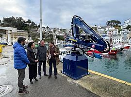 Se modernizan algunos puertos pesqueros con nuevas grúas para impulsar la seguridad y atraer a las nuevas generaciones