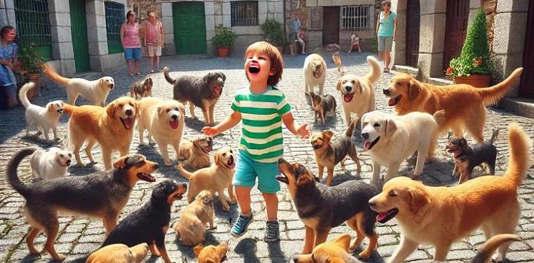 Asturias: Una sociedad con más perros que niños, reflejo de un cambio demográfico inquietante