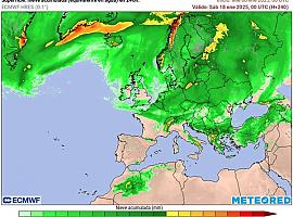 Asturias, preparada para un temporal de invierno moderado: lluvias y frío, pero sin alarmas extremas