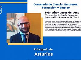 Nombramiento oficial: Iván Aitor Lucas asume el cargo de viceconsejero de Ciencia, Innovación, Investigación y Transformación Digital en Asturias