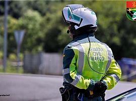 Un asturiano circulaba a 190 km/h en la A-8 drogado y ebrio: se enfrenta a multas de 2.000 euros y pérdida de 16 puntos