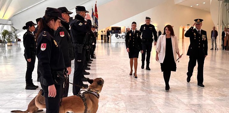 La Policía Nacional celebra 201 años de historia con Asturias como ejemplo de seguridad