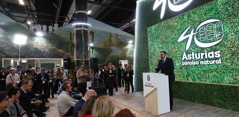 Más de 42.600 personas descubrieron el estand de Asturias en Fitur, celebrando el 40.º aniversario de ‘Paraíso Natural’