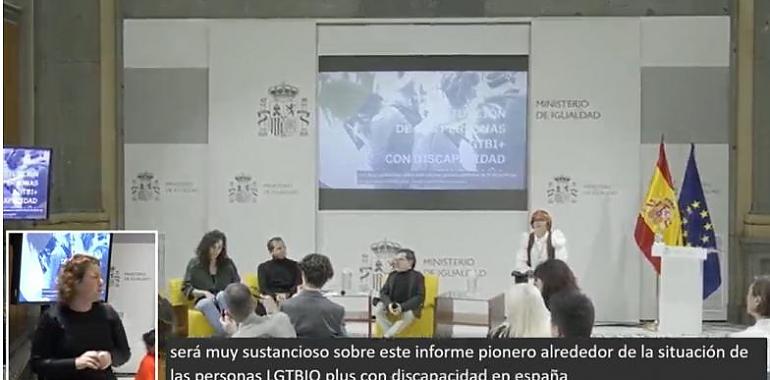 El CERMI y el Ministerio de Igualdad impulsan el cambio: estudio pionero sobre personas LGTBI+ con discapacidad denuncia discriminación y anuncia nuevas medidas