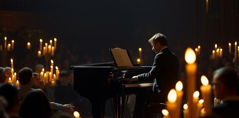 Oviedo se ilumina con la magia del piano: conciertos a la luz de las velas este 14 de febrero