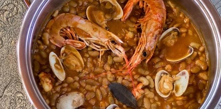 Recetas de una abuela asturiana: Verdinas con marisco (hoy toca festín)