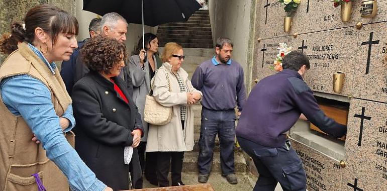 Un regreso esperado durante 86 años: Los restos de Baldomero Vigil-Escalera, fusilado en 1939, descansan al fin en Gijón