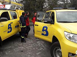 Búsqueda contrarreloj en Ribera de Arriba: despliegue de emergencia para localizar a un hombre desaparecido