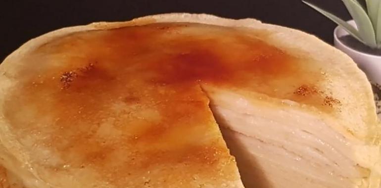 Recetas de una abuela asturiana: Tarta de frixuelos a la asturiana, ¡pa chuparse los dedos!