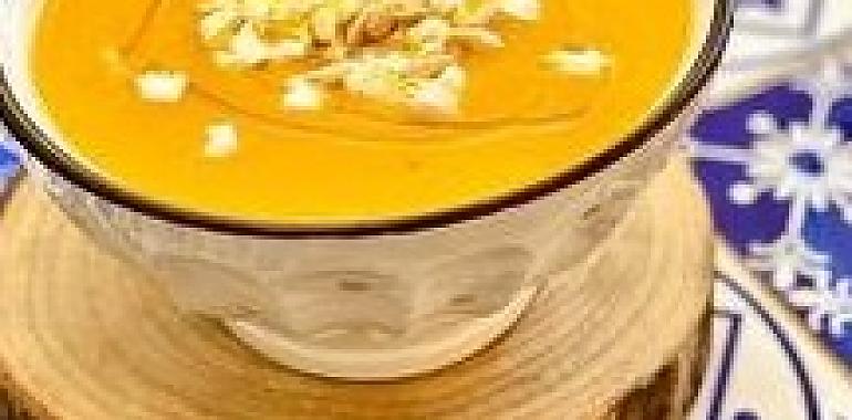 Recetas de una abuela asturiana:Crema de calabaza a la sidra (una cucharada d’Asturies en cada bocado)