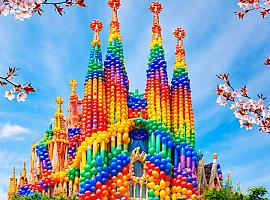 Barcelona se llena de color con Balloon Story, una aventura inmersiva creada con más de 60.000 globos