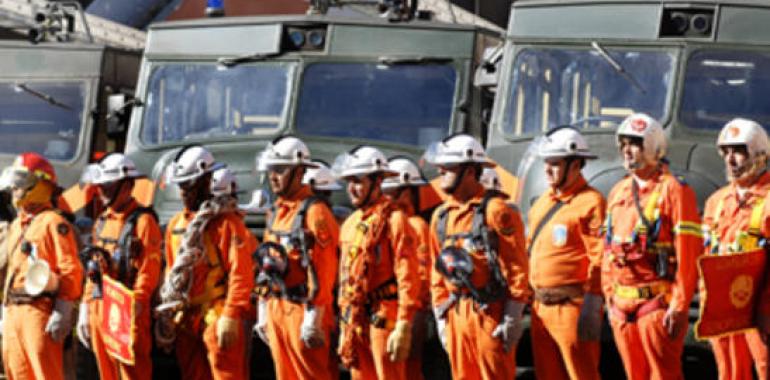 Solo uno de los 26 bomberos uruguayos en Chile sufrió un quebranto de salud 