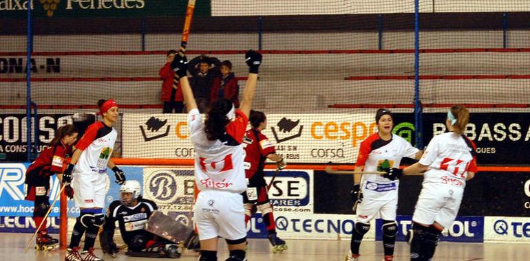 El Biesca Gijón se mete en la final de la Copa de la Reina