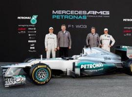 Mercedes estrena en Montmeló el W03