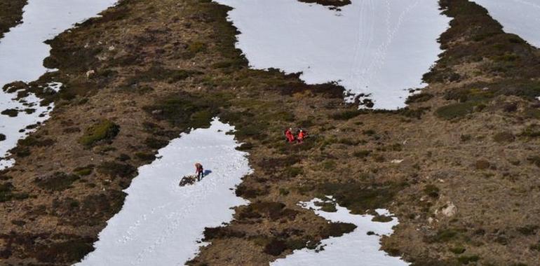 Rescatado un varón de 42 años en el Pico Cornón