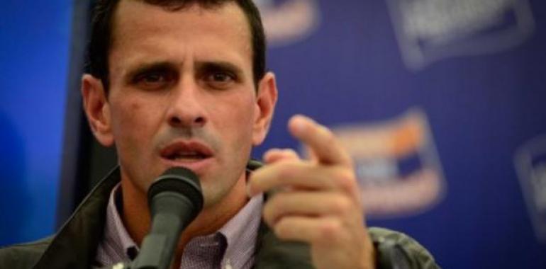 Capriles: Mi primera tarea como presidente será darle paz y tranquilidad a los venezolanos