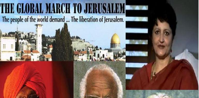 Renowned Indian social activist to join global march to Jerusalem tomorrow