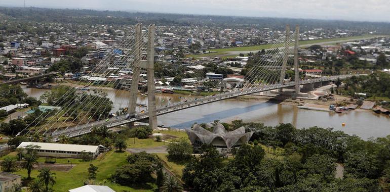 El puente sobre el río Napo impulsa las comunicaciones en la Región Amazónica