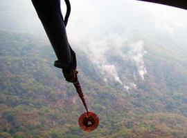 La Armada de México logra sofocar un incendio de más de 1.000 hectáreas en Chiapas