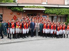 S.A.R. la Infanta Elena preside el acto de inauguración de la Pista Cubierta del Escuadrón de Caballería de la Guardia Civil