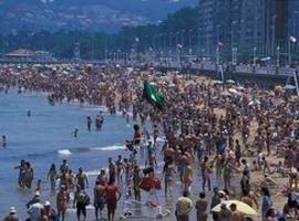 Salvamento en las playas gijonesas