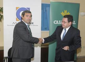 Asturgar y Caja Rural firman un convenio para facilitar a las pymes asturianas el acceso a la financiación 