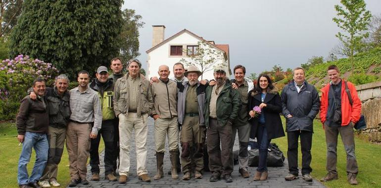 Primer encuentro de periodistas de pesca en la Laguna de Beche, Abegondo, As Mariñas