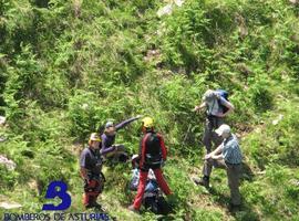 Rescatado un excursionista herido en la Sierra cerca de Arenas de Cabrales