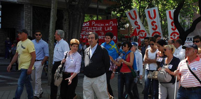 Álvarez-Cascos acude a la manifestación de Madrid en defensa del carbón y de las comarcas mineras