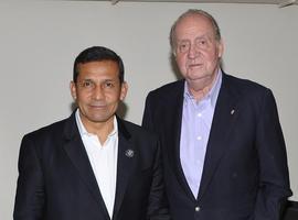 Ollanta Humala sostuvo encuentro con el Rey de España 