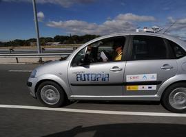 Un coche sin conductor circula como \Pedro por su casa\ por Madrid