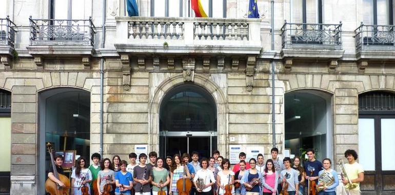 Concierto de la Orquesta Sinfónica del Conservatorio de Música de Oviedo en Llanes